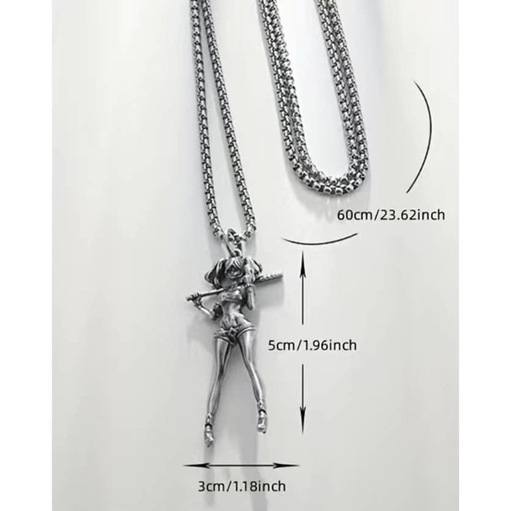Harley Quinn Necklace - Picture 2 of 3